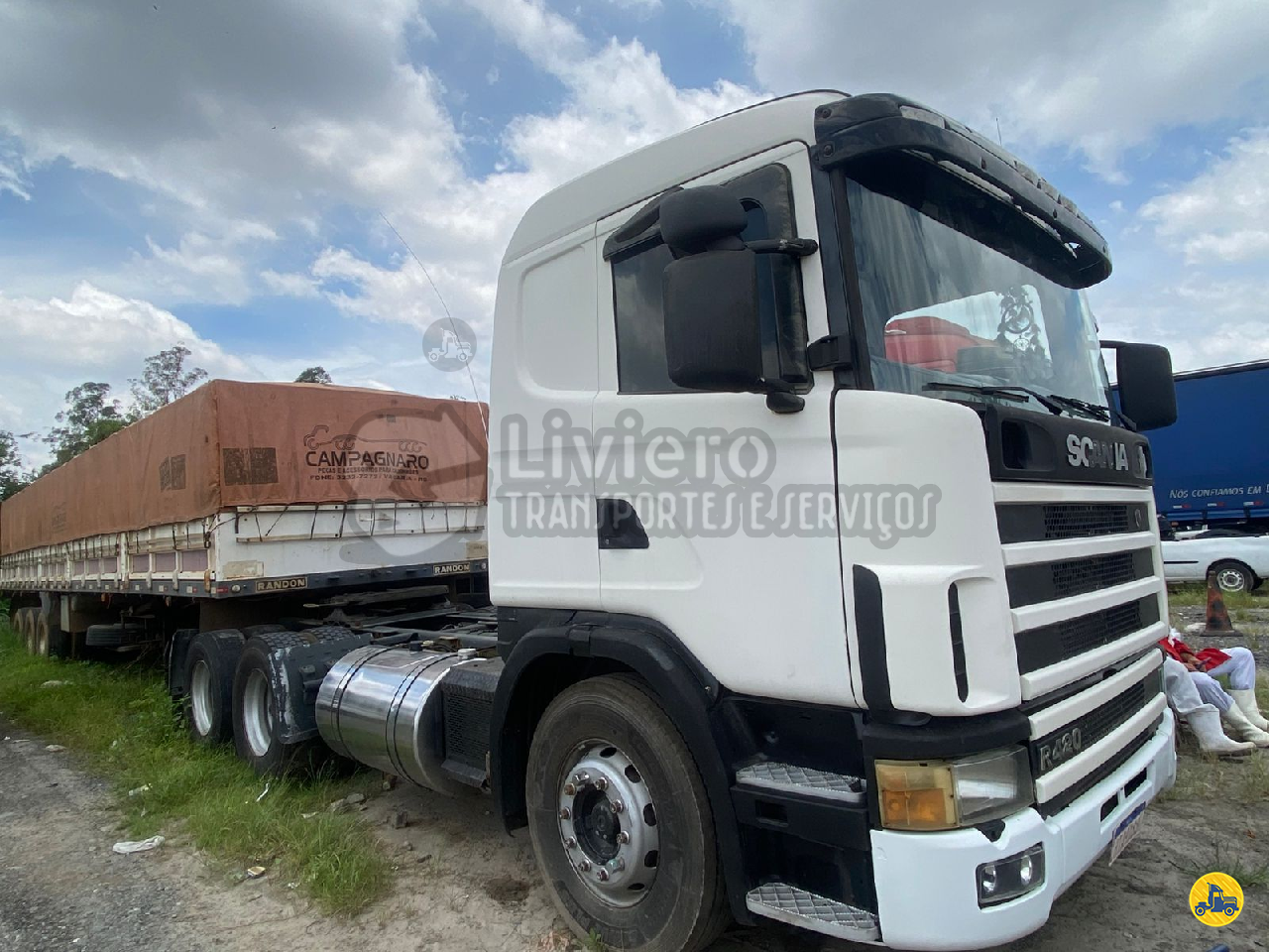 CAMINHAO SCANIA SCANIA 124 420 Graneleiro Truck 6x2 Liviero Transportes e Serviços SAO PAULO SÃO PAULO SP